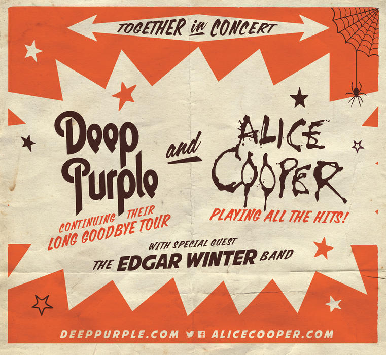 Alice Cooper and Deep Purple