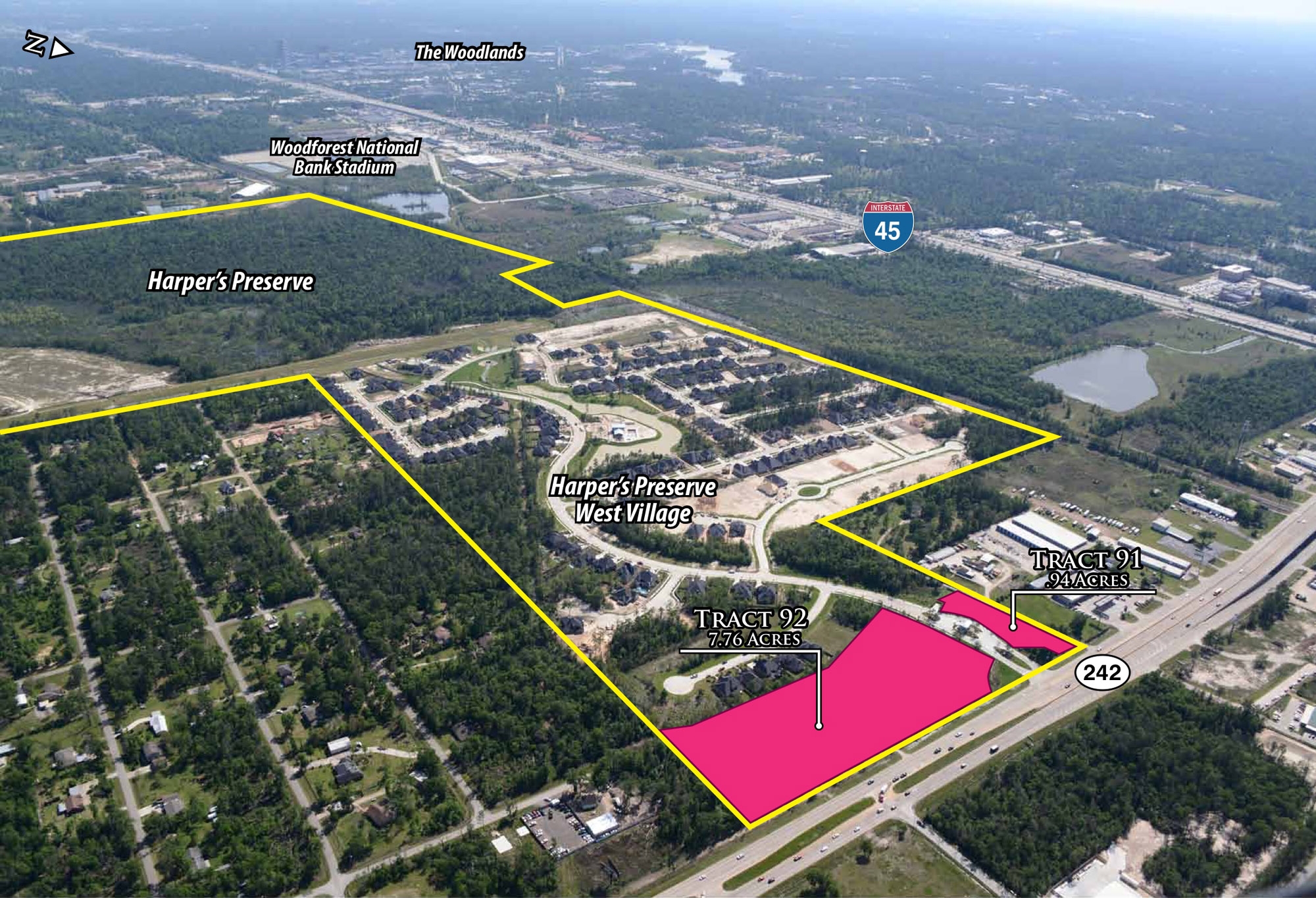 The City of Conroe Harpers Preserve